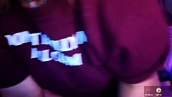 Great Big Boobs On Masturbating Redhead