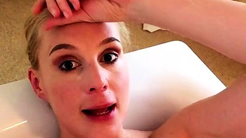 British blonde milf Jane Bond solo masturbation