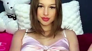 Stacked brunette goes solo toys and masturbation