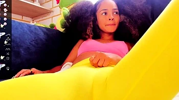 Hot Black Maid Does Some Webcam Black and Ebony