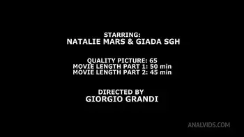 New Year Eve in Trans #1, Natalie Mars & Giada Sgh, Fisting, Gapes, ButtRose, Squirt, Creampie Swallow BTG080