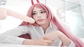 Joi Chainsaw Man Power Cosplay With Alexis Texas