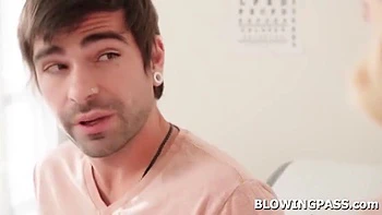 Busty Milf Doctor Giving Patient Blowjob 2 With Sarah Taylor