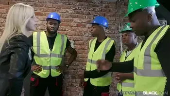 PrivateBlack - 4 Big Black Cocks For Busty Nathaly Cherie!