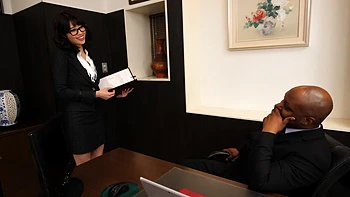 Yuzu Black Dick Boss VS Japanese Secretary Fluent In English