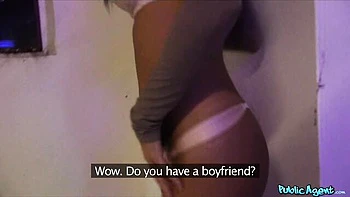 Fake-boobed brunette Jasmine Jae impaled for cash by agent