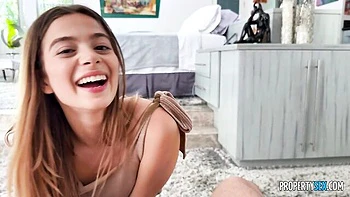 Two hot dolls Bianca Bangs and Molly Little love this big cock