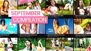 Slutty as hell girlfriends are enjoying intensive outdoor fuck