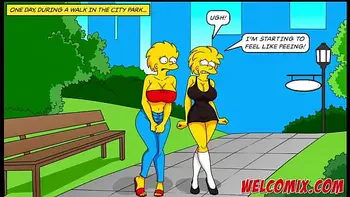 Obscene indecent - The Simptoons