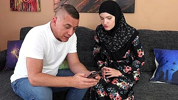 Bitchy Muslim chick Olivia Westsun fucked in the missionary pose