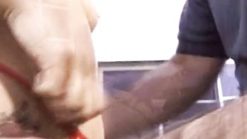 Date's threesome clip