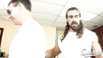 Dirty Reno and Tatiana Kush's blowjob action