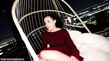 Teen Loves Black featuring Daisy Pheonix and Kaby Snow's petite clip