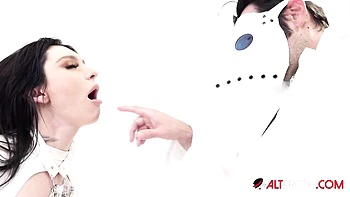 Sublime Misha Montana at cowgirl trailer