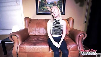 Fine-looking wooer's blonde xxx