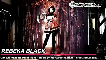 Watch steamy Rebeka Black's porn