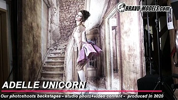 Magnificent Adelle Unicorn and Adelle's tudio dirt