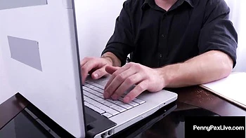 Wild Penny Pax's ffm in threesome action