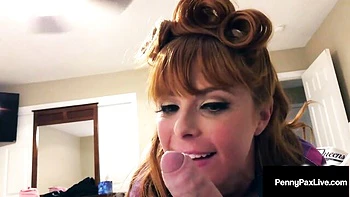 Tommy and Penny's blowjob smut