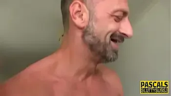 Ugly skank gets fucked in the ass