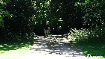 Cover-girl Yasmina Khan and Frances Bentley's doggystyle action