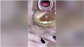 Asmr(naked Amateur Girl)iv / Niinas Drinking Green-tea At Bath Room