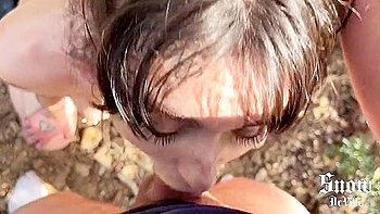 Birthday Facial For A Tatted Slut