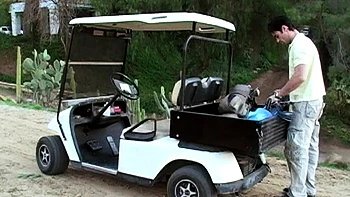 Small tit brunette gives a nice hard blowjob and fuck