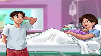 SummertimeSaga - Having fun with an old lady in the back room E3 #72