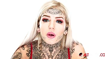 Alt clip with lascivious Amber Luke and Amber B from AltErotic