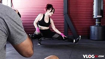 VLog XXX featuring Jessica Ryan's busty video