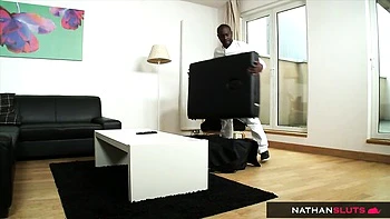 Miss's blonde trailer by My Big Black Dick POV