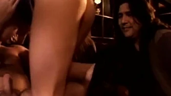 Voluptuous baby girl's cumshots scene