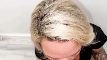 Perfect Blonde Sucks And Swallows With Glasses - The Mandy Foxxx - Bradley C Xxx