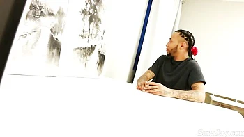 Ideal Sara Jay and Macana Man at sucking dick video