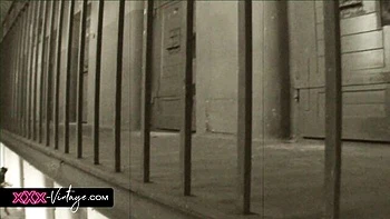 Vintage XXX with Small-Boobs Blonde Cop Pussy Licking