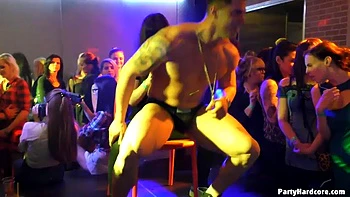 Crazy amateur group hardcore party 6