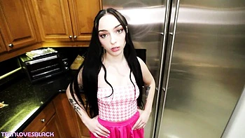 Kaby Snow & Scarlett Rosewood's Raw Big Black Cock Fuck