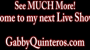 Gabby Quinteros Fucked by BBC with Facial Cumshot
