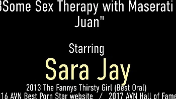 Sara Jay and Maserati's Hot Interracial Threesome