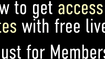 Bouncy blonde Sara rides huge cock in lesbian milf fun