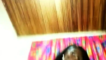 Big-Titted Black Latina Masturbates on Webcam