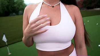 Big Tits Milf Koda Monroe Teases Outdoors