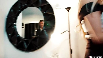 Amber Jayne Rides Big Cock & Swallows