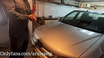 Anissa Hale Hot Blonde Cheats On Husband With Mechanic Part 1 - Amateur Wife Big Tits Car Sex