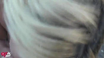 German MILF Public Ass Fuck - Horny Blonde Gets Fucked Hard in Parking Lot