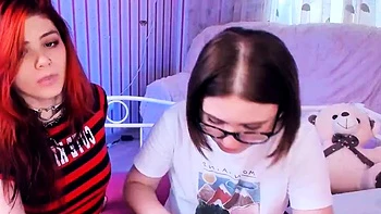 Redhead Teen Webcam Masturbates, Pretends You Came