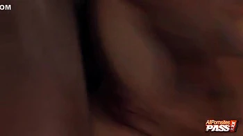 Interracial Anal Threesome with Veiny Cock