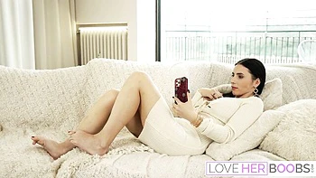 Nelly Kent & Raul Costa Fuck Huge Silicone Tits