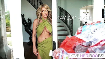 Victor Fucks Taylor’s Huge Tits Cowgirl Style